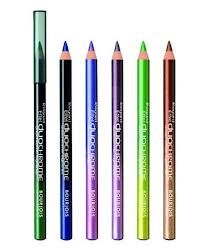 Lapis de olho colorido